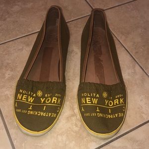 Tory Burch | New York Nolita Meatpacking Traveller Canvas Shoes | US size 9